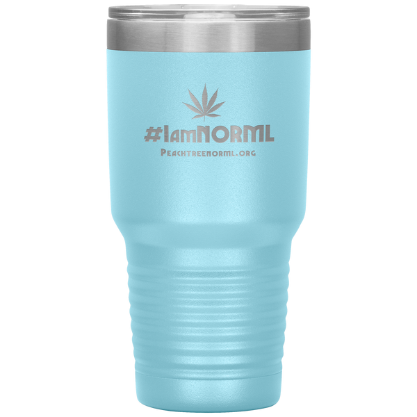 #IAmNORML Tumbler 30z - Proud Libertarian - Peachtree NORML