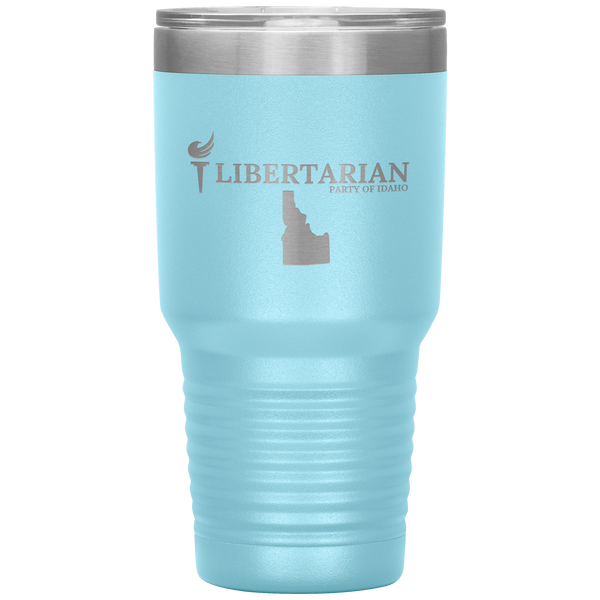 Libertarian Party of Idaho Tumbler 30oz - Proud Libertarian - Libertarian Party of Idaho