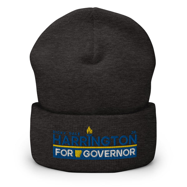 Harrington for Governor Cuffed Beanie - Proud Libertarian - Ricky Harrington