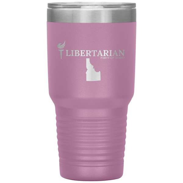 Libertarian Party of Idaho Tumbler 30oz - Proud Libertarian - Libertarian Party of Idaho