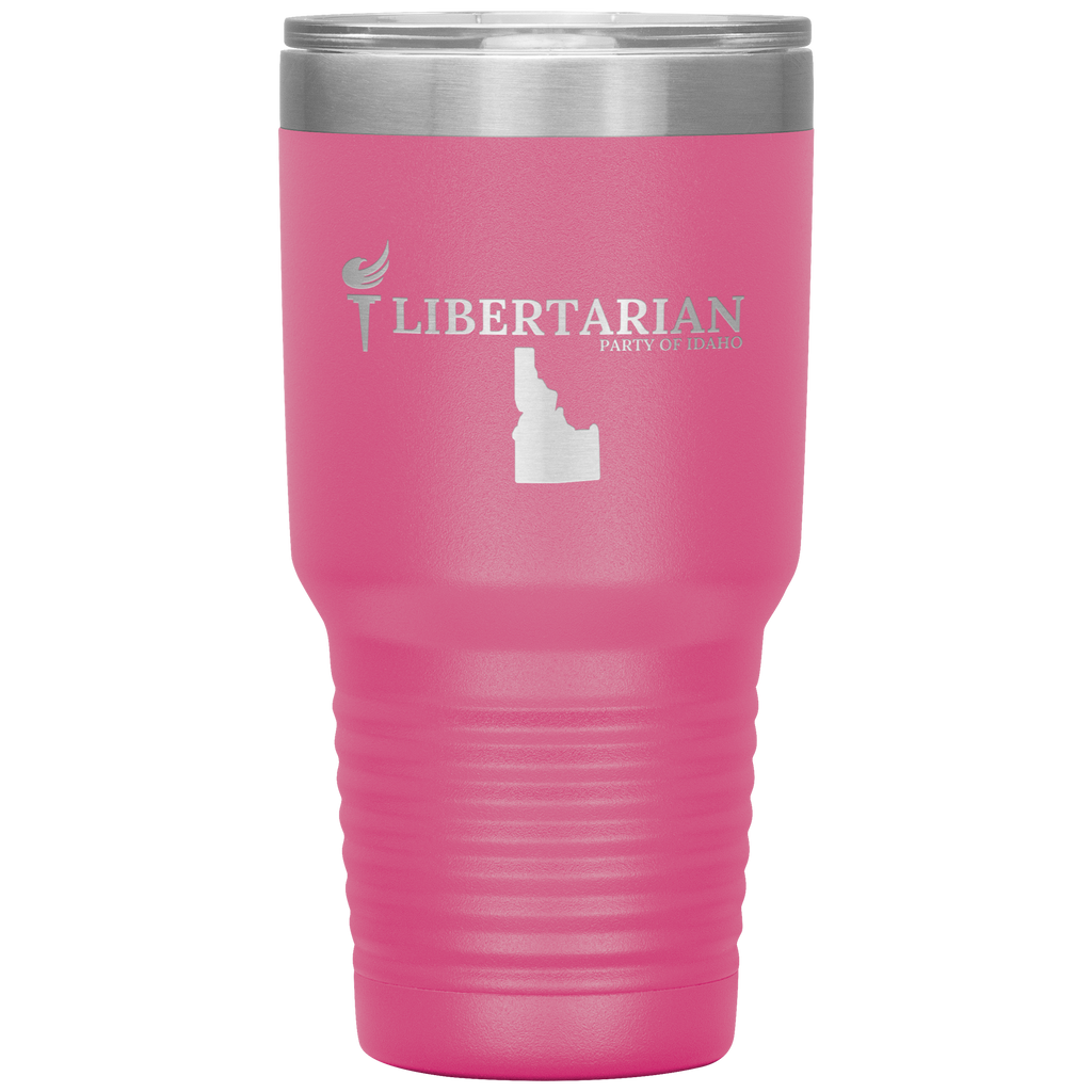 Libertarian Party of Idaho Tumbler 30oz - Proud Libertarian - Libertarian Party of Idaho