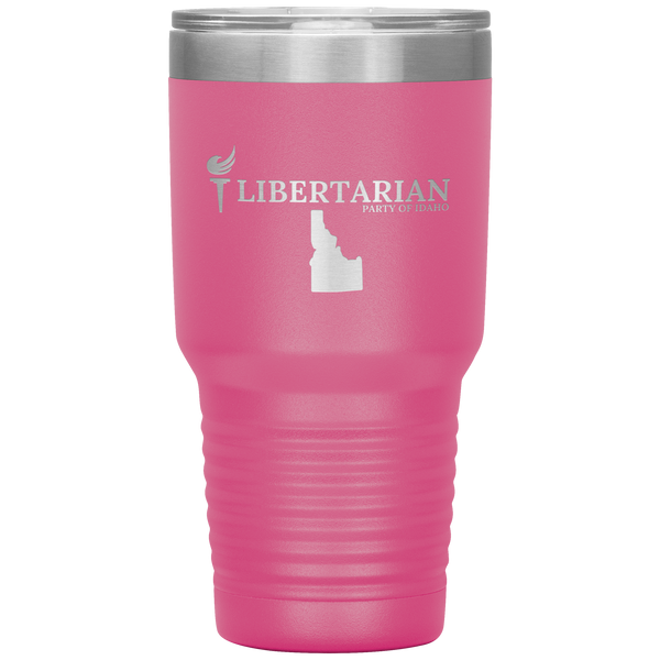 Libertarian Party of Idaho Tumbler 30oz - Proud Libertarian - Libertarian Party of Idaho
