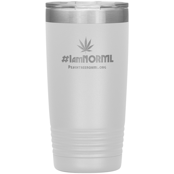 #IAmNORML Tumbler 20z - Proud Libertarian - Peachtree NORML