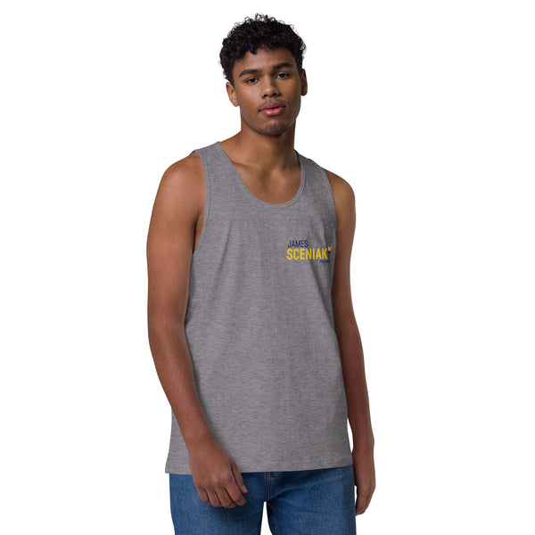 Sceniak for Senate Men’s premium tank top - Proud Libertarian - Sceniak for Senate