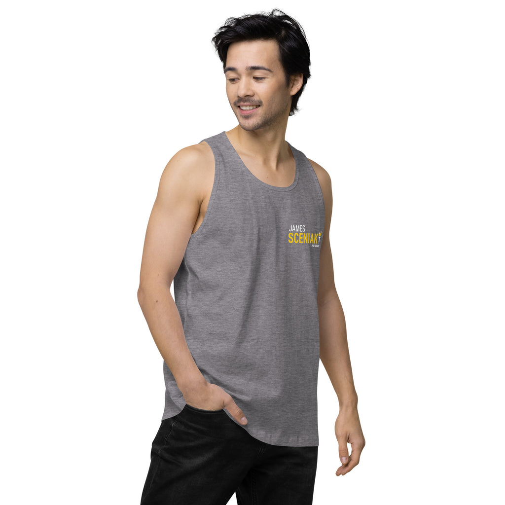 Sceniak for Senate Men’s premium tank top - Proud Libertarian - Sceniak for Senate