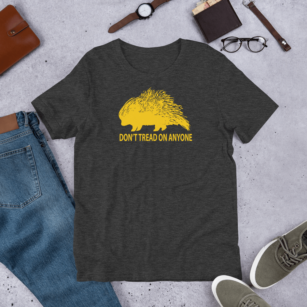 Don't Tread on Anyone Slim-Fit T-Shirt - Proud Libertarian - Proud Libertarian