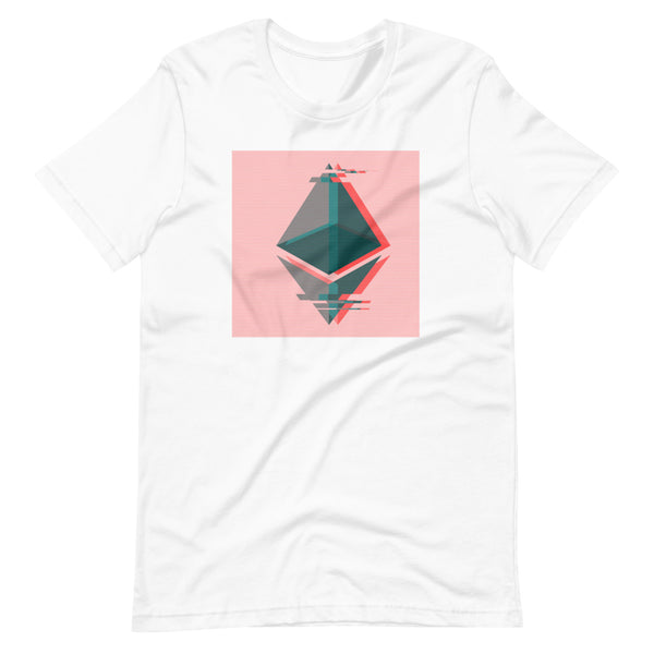 Ethereum3D Short-Sleeve Unisex T-Shirt - Proud Libertarian - Libertarian Frontier