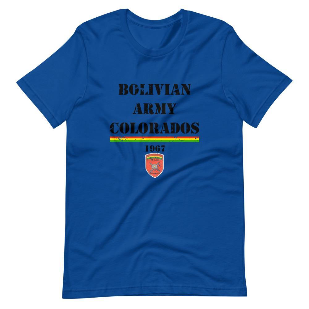 Bolivian Army 1967 Short-Sleeve Unisex T-Shirt - Proud Libertarian - Libertarian Frontier