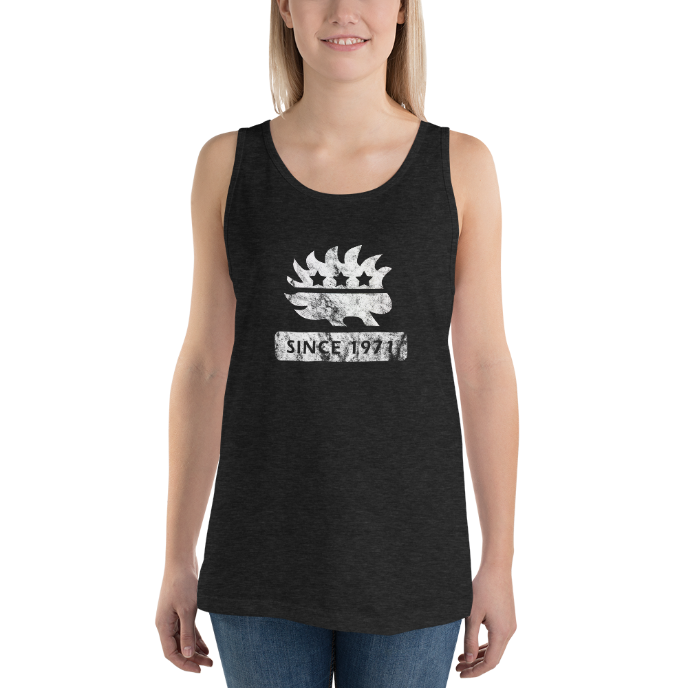 Libertarian Porcupine (Since 1971) Unisex Tank Top - Proud Libertarian - Proud Libertarian