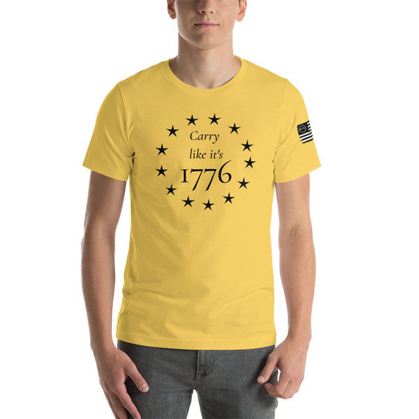 Carry like it's 1776 Short-Sleeve Unisex T-Shirt - Proud Libertarian - Proud Libertarian