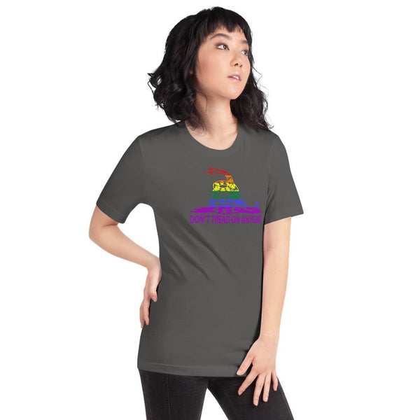 Don't Tread on Anyone LGBTQ Slim-Fit Unisex T-Shirt - Proud Libertarian - Proud Libertarian