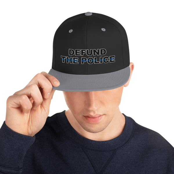 Defund the Police Snapback Hat - Proud Libertarian - Proud Libertarian