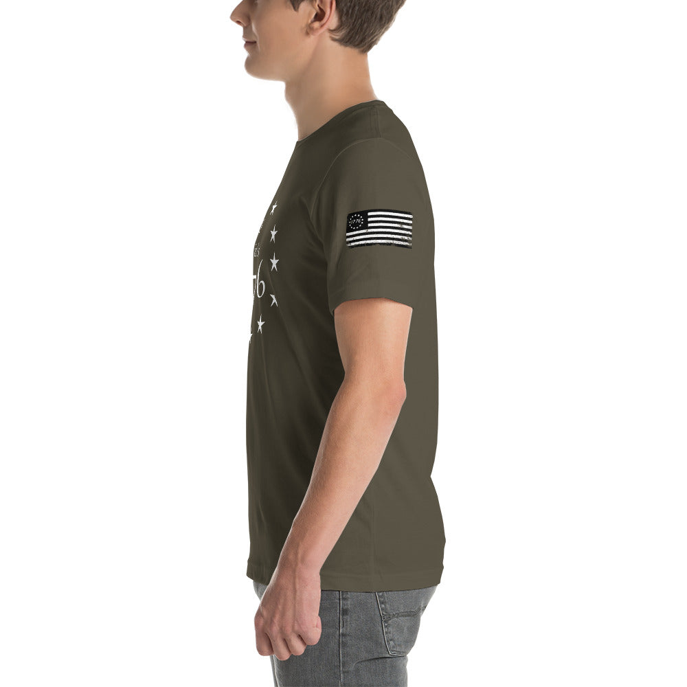 Carry like it's 1776 Short-Sleeve Unisex T-Shirt - Proud Libertarian - Proud Libertarian