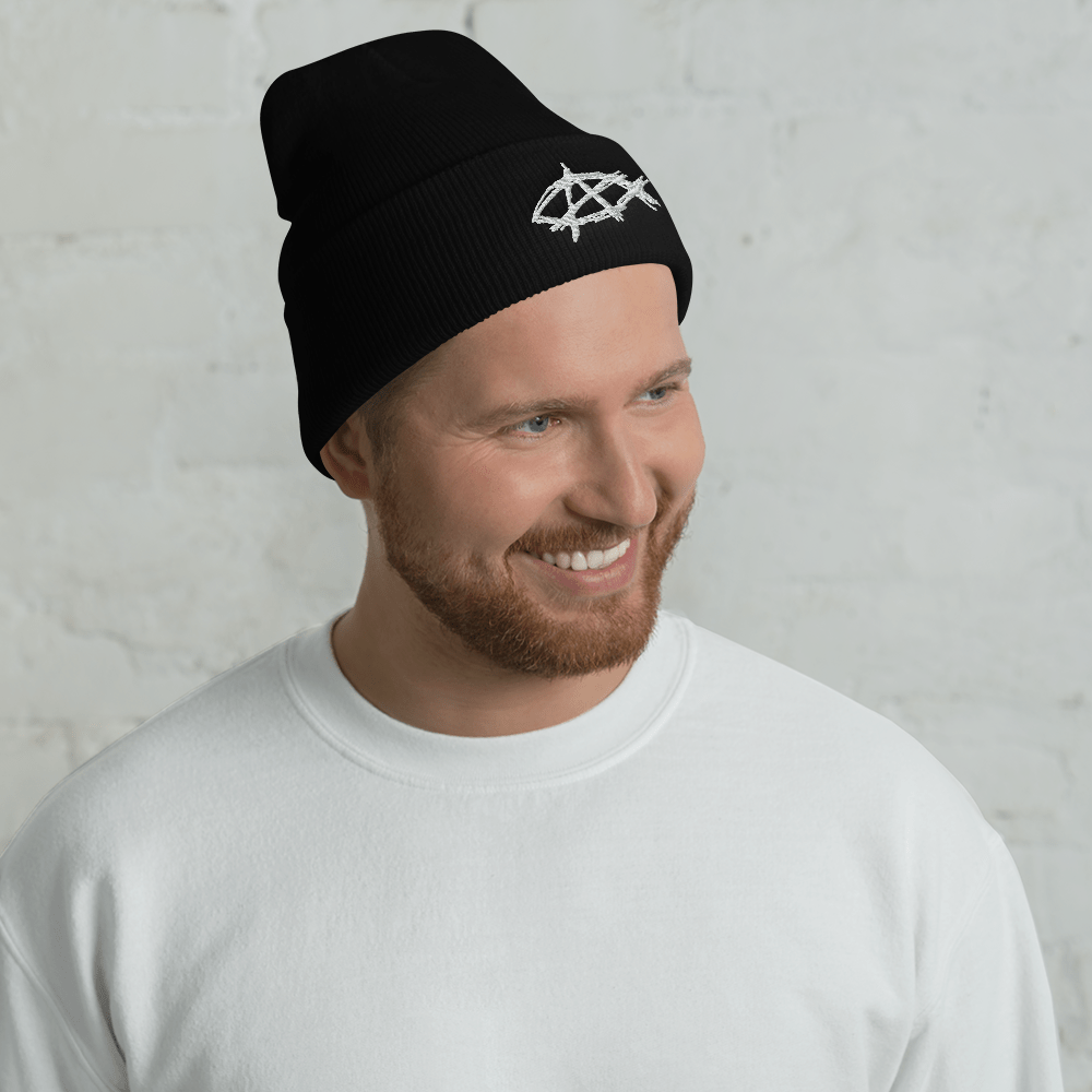 AnarchoChristian Cuffed Beanie - Proud Libertarian - AnarchoChristian