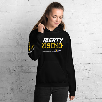 Liberty Rising - Rainwater for Indiana Hoodie - Proud Libertarian - Donald Rainwater