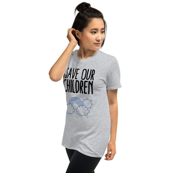 Save Our Children Short-Sleeve Unisex T-Shirt - Proud Libertarian - Proud Libertarian