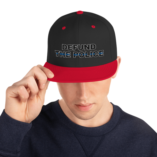 Defund the Police Snapback Hat - Proud Libertarian - Proud Libertarian