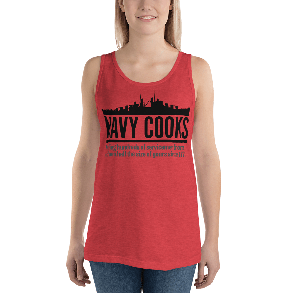 Navy Cooks Unisex Tank Top - Proud Libertarian - Expressman