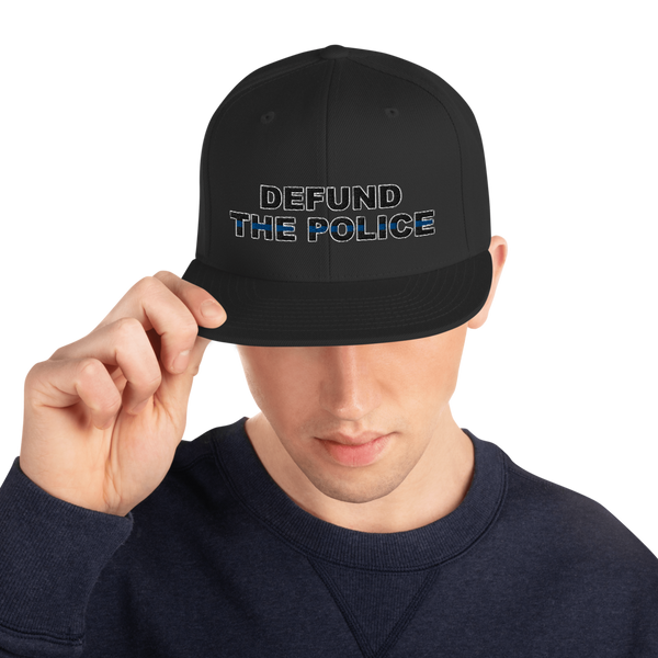 Defund the Police Snapback Hat - Proud Libertarian - Proud Libertarian
