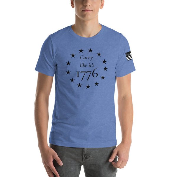 Carry like it's 1776 Short-Sleeve Unisex T-Shirt - Proud Libertarian - Proud Libertarian