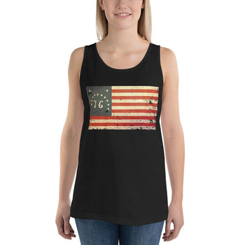 Bennington Vintage Unisex Tank Top - Proud Libertarian - Libertarian Frontier