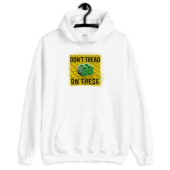 Don't Tread on These Bricks Unisex Hoodie - Proud Libertarian - Proud Libertarian