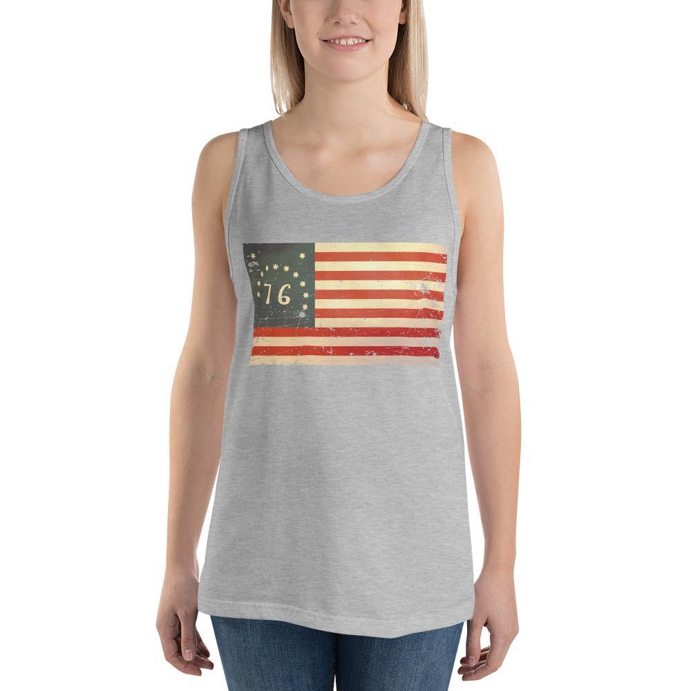 Bennington Vintage Unisex Tank Top - Proud Libertarian - Libertarian Frontier