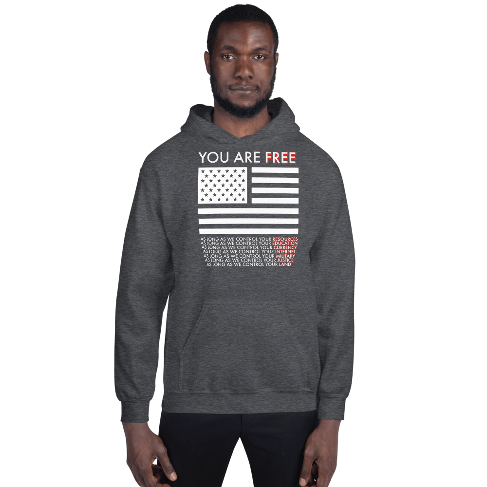 You are Free Unisex Hoodie - Proud Libertarian - Proud Libertarian