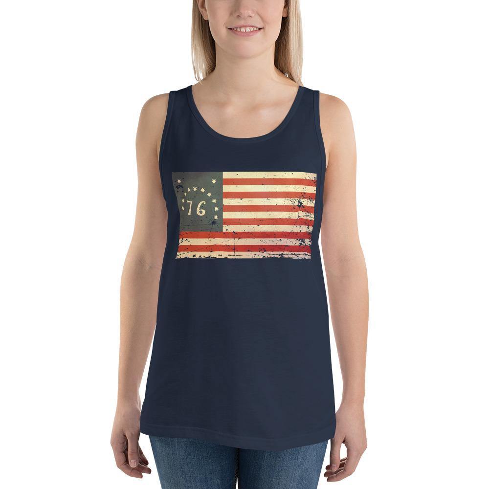 Bennington Vintage Unisex Tank Top - Proud Libertarian - Libertarian Frontier