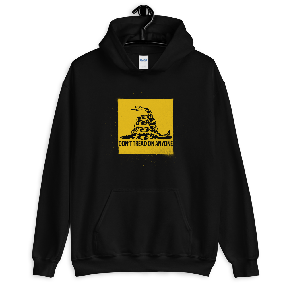 Don't tread on Anyone Unisex Hoodie - Proud Libertarian - Proud Libertarian