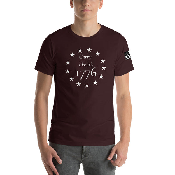 Carry like it's 1776 Short-Sleeve Unisex T-Shirt - Proud Libertarian - Proud Libertarian