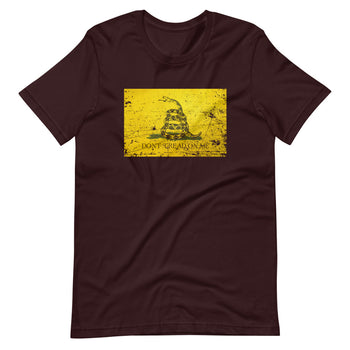 Don't Tread Distressed Short-Sleeve Unisex T-Shirt - Proud Libertarian - Libertarian Frontier