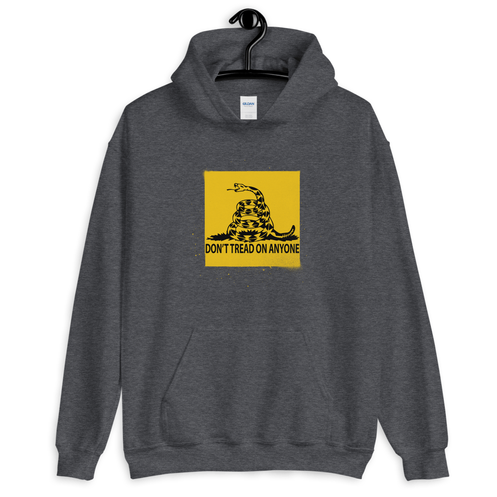 Don't tread on Anyone Unisex Hoodie - Proud Libertarian - Proud Libertarian
