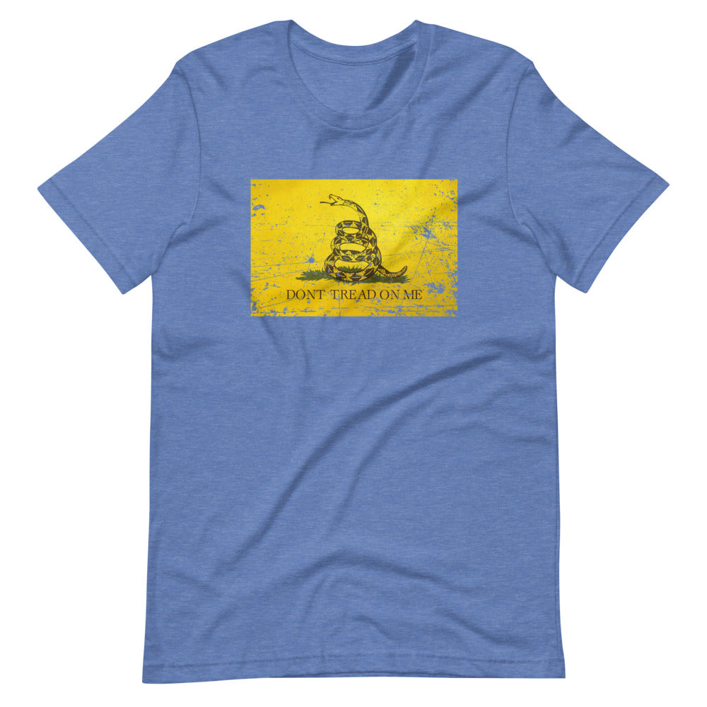 Don't Tread Distressed Short-Sleeve Unisex T-Shirt - Proud Libertarian - Libertarian Frontier