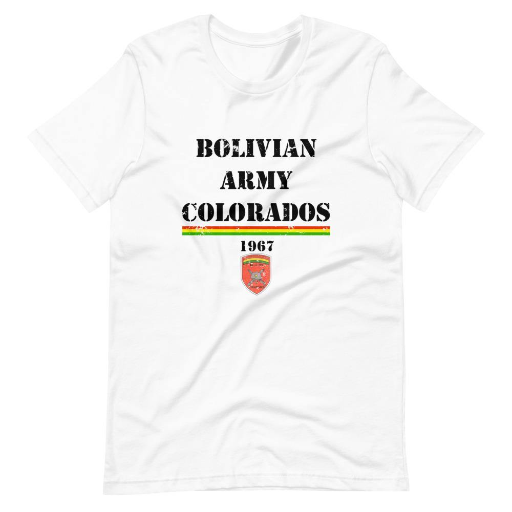 Bolivian Army 1967 Short-Sleeve Unisex T-Shirt - Proud Libertarian - Libertarian Frontier