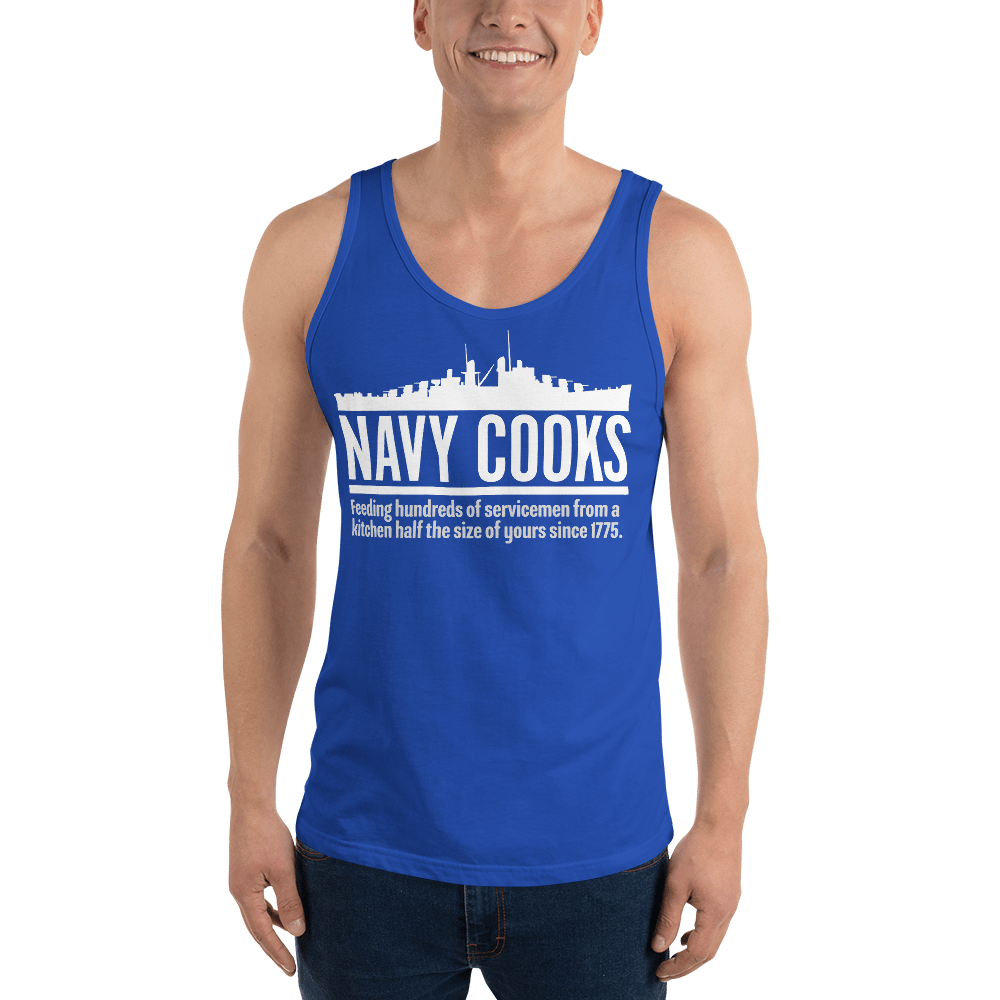 Navy Cooks Unisex Tank Top - Proud Libertarian - Expressman