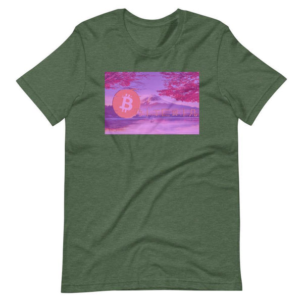 BTC wave Short-Sleeve Unisex T-Shirt - Proud Libertarian - Libertarian Frontier