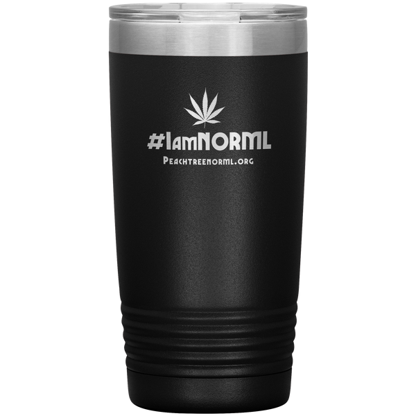 #IAmNORML Tumbler 20z - Proud Libertarian - Peachtree NORML