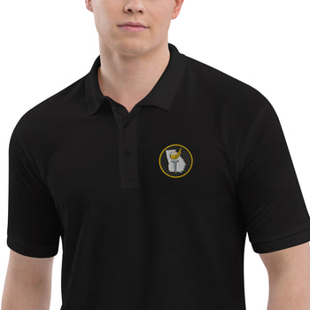 Libertarian Party of Georgia Men's Premium Polo - Proud Libertarian - Libertarian Party of Georgia