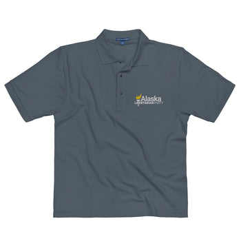 Alaska Libertarian Party Men's Premium Polo - Proud Libertarian - Alaska Libertarian Party