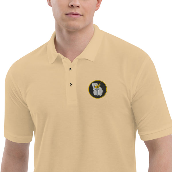 Libertarian Party of Georgia Men's Premium Polo - Proud Libertarian - Libertarian Party of Georgia