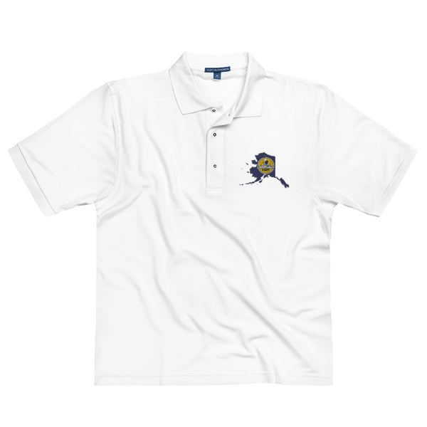 Alaska Libertarian Party Men's Premium Polo - Proud Libertarian - Alaska Libertarian Party