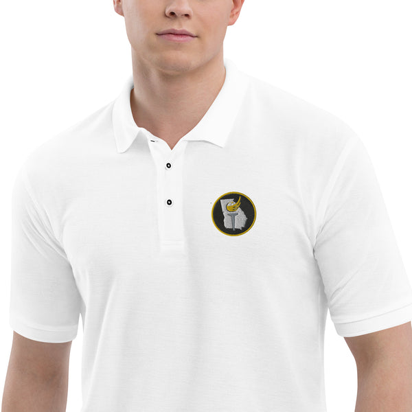 Libertarian Party of Georgia Men's Premium Polo - Proud Libertarian - Libertarian Party of Georgia