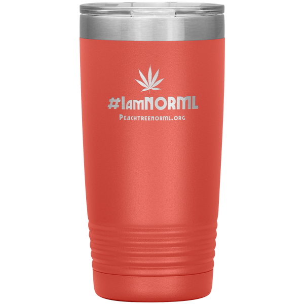 #IAmNORML Tumbler 20z - Proud Libertarian - Peachtree NORML