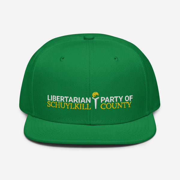 LP Porcupine - Schuylkill County, Pennsylvania Snapback Hat - Proud Libertarian - Proud Libertarian