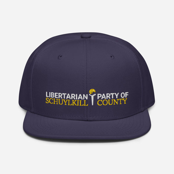 LP Porcupine - Schuylkill County, Pennsylvania Snapback Hat - Proud Libertarian - Proud Libertarian