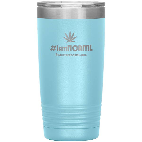 #IAmNORML Tumbler 20z - Proud Libertarian - Peachtree NORML