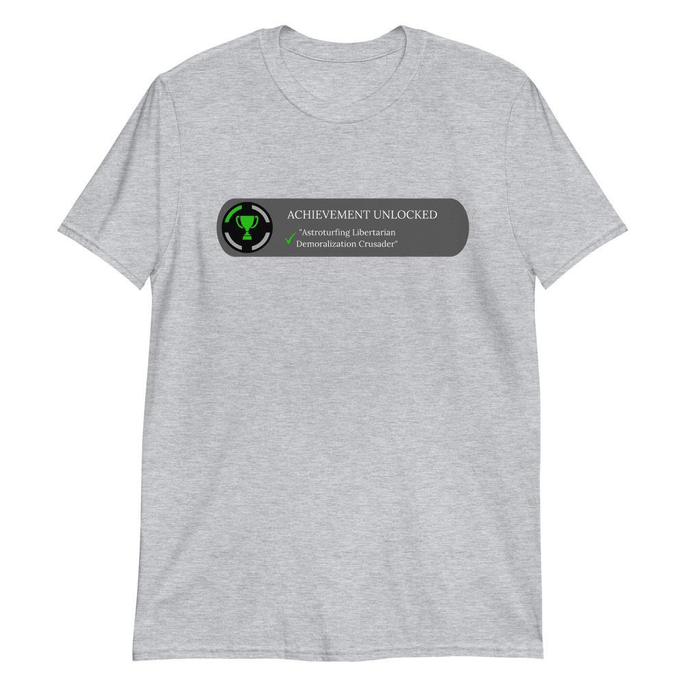 Astroturfing Libertarian Short-Sleeve Unisex T-Shirt - Proud Libertarian - Libertarian Party of Georgia