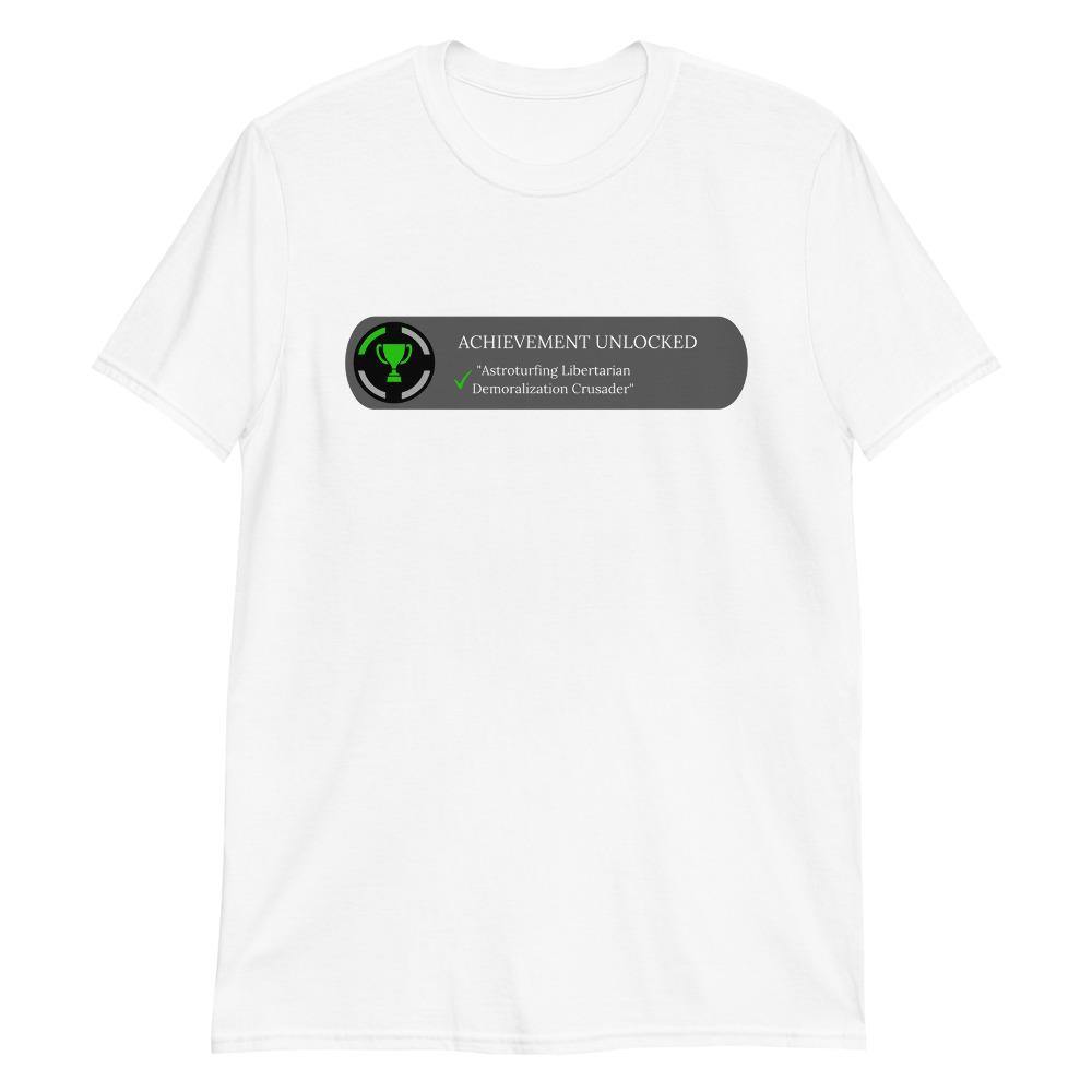 Astroturfing Libertarian Short-Sleeve Unisex T-Shirt - Proud Libertarian - Libertarian Party of Georgia