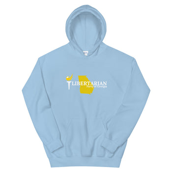 Libertarian Party of Georgia Unisex Hoodie - Proud Libertarian - Libertarian Party of Georgia